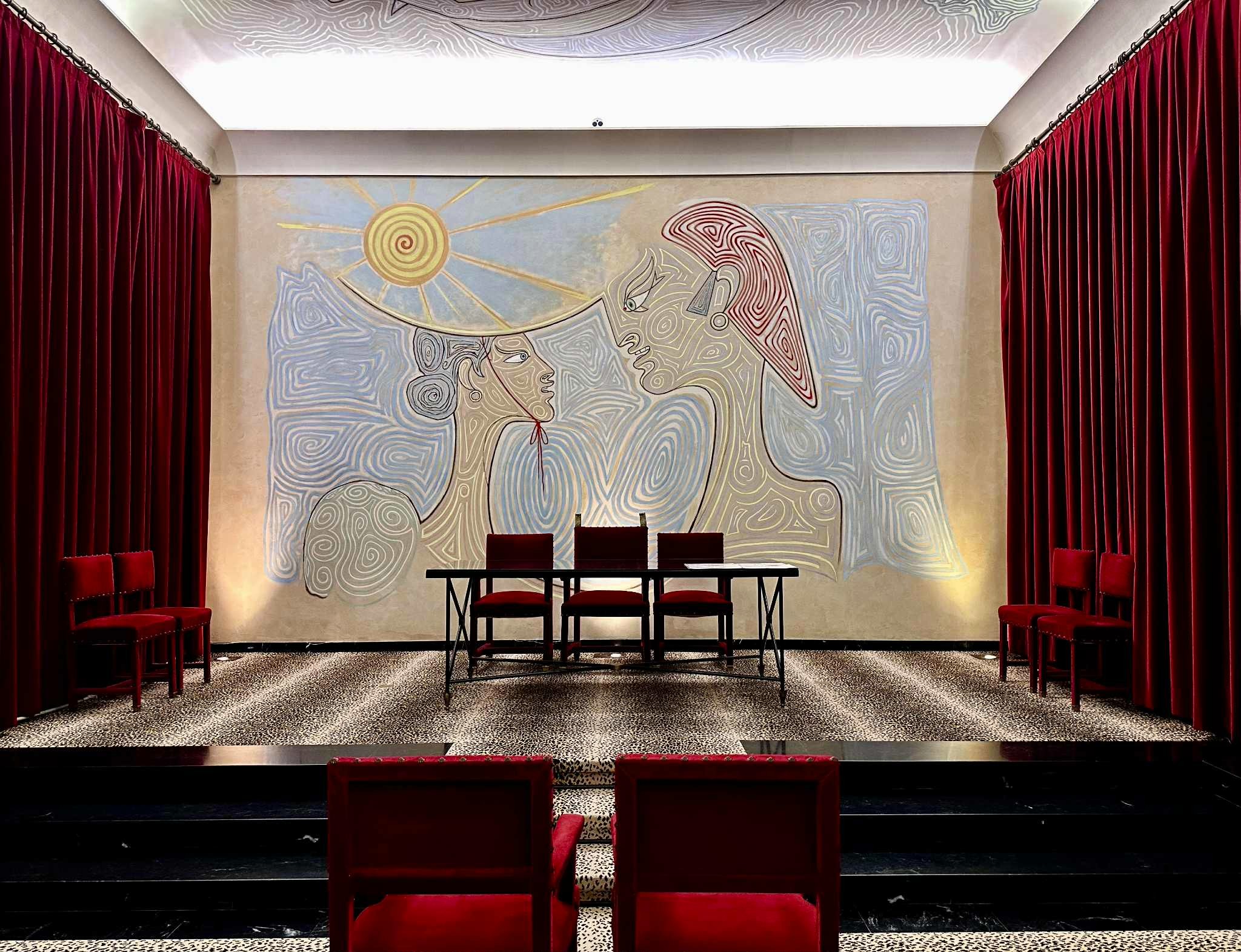 Jean Cocteau em Menton: a decoração da Sala de Casamentos