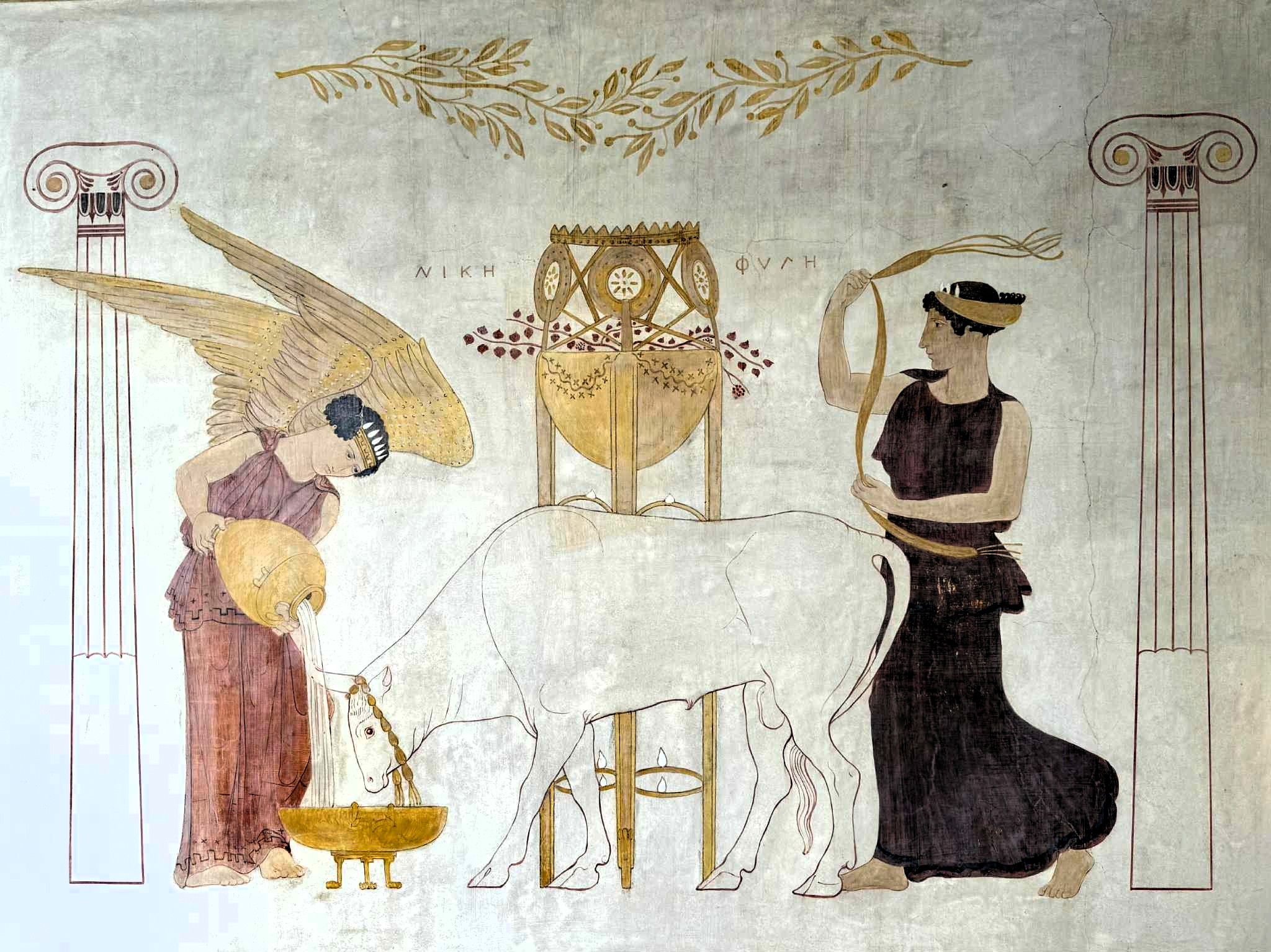 Na vila Kérylos, em Beaulieu‑sur‑Mer