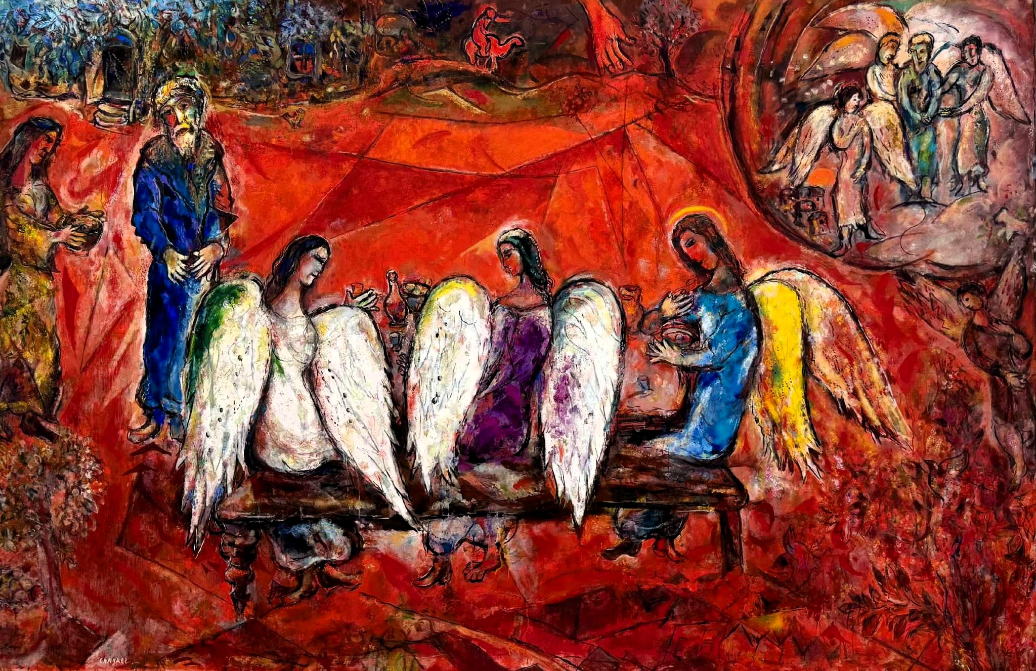 No Museu Nacional Marc Chagall, em Nice (I)