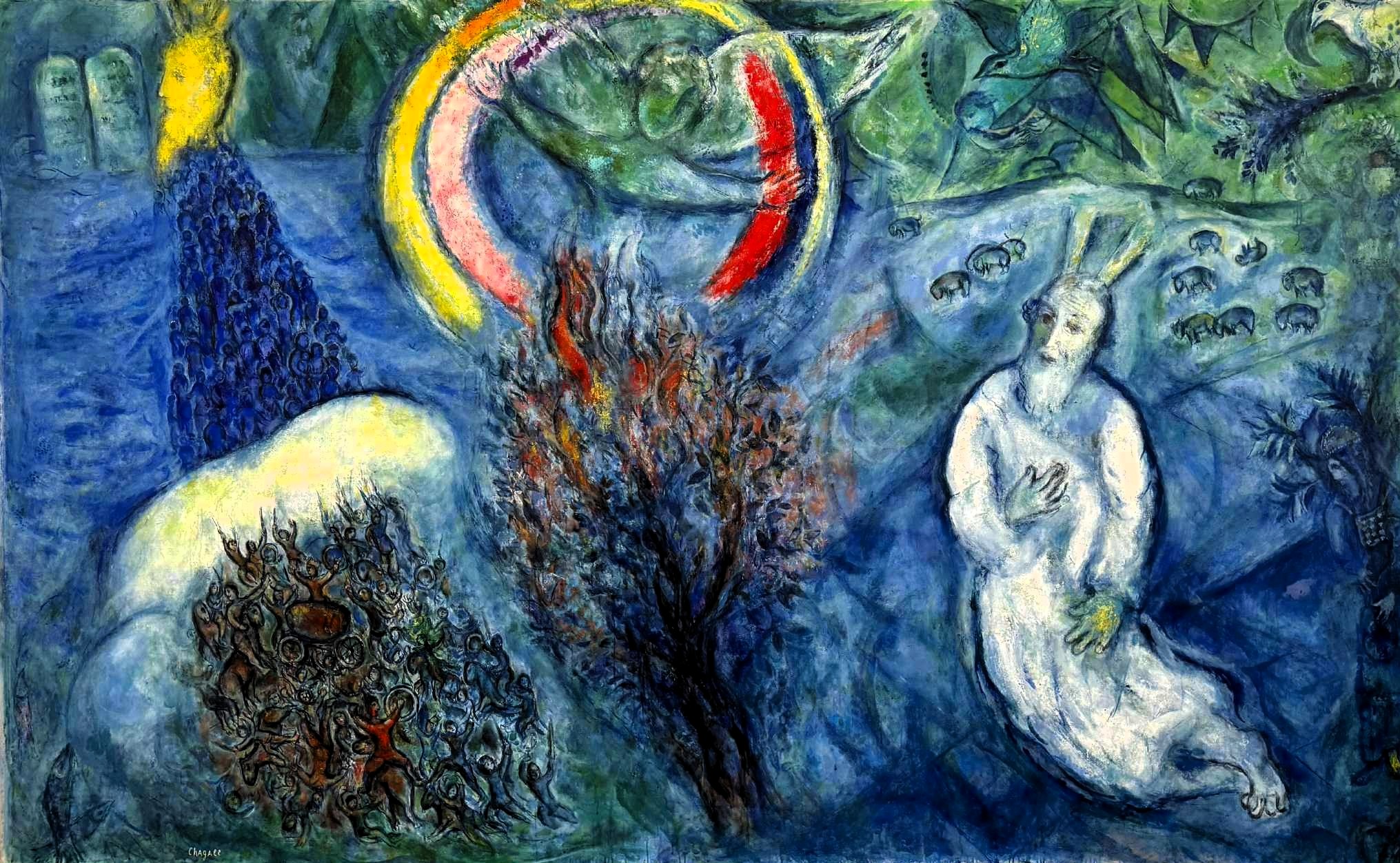 No Museu Nacional Marc Chagall, em Nice (II)